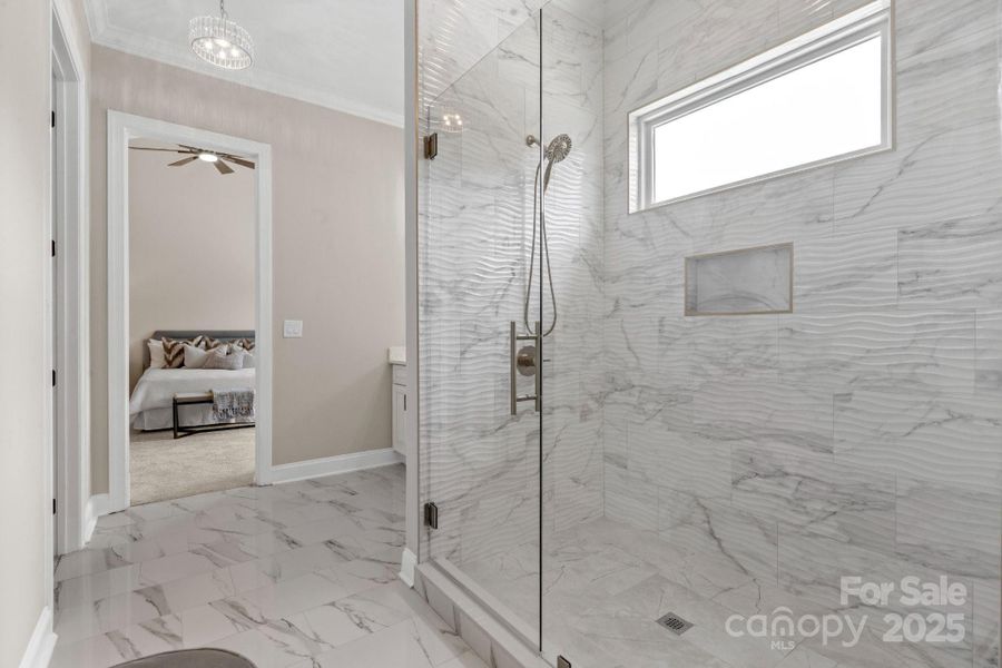 Furnished interior view inside a new home in , Charlotte (Image 8). Furnished interior view inside a new home in , Charlotte (Image 8).