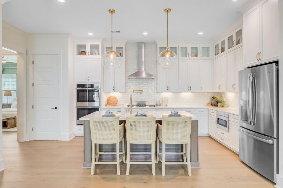 Furnished interior view inside a new home in , Summerville (Image 10).