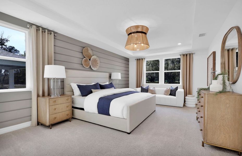 Furnished interior view inside a new home in Wingate Landing, Jacksonville (Image 8).