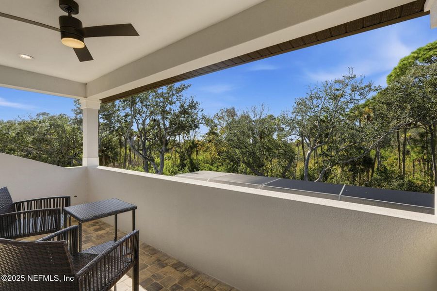 Exterior details and patio area of a home in , Palm Coast (Image 50).