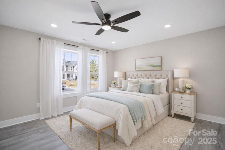 Furnished interior view inside a new home in , Peachland (Image 11).