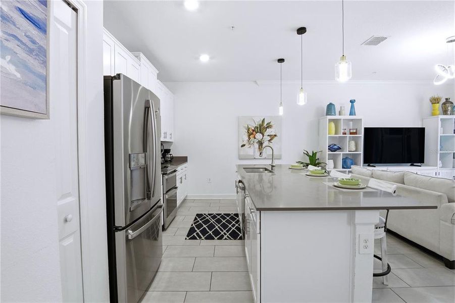 Furnished interior view inside a new home in , Kissimmee (Image 12). Furnished interior view inside a new home in , Kissimmee (Image 12).