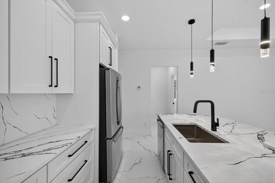 Furnished interior view inside a new home in , Tampa (Image 9).