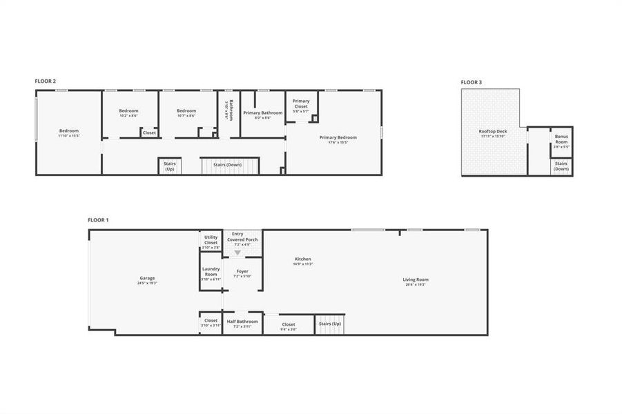 2D floor plan layout of this home in , Dallas, TX (Image 5).