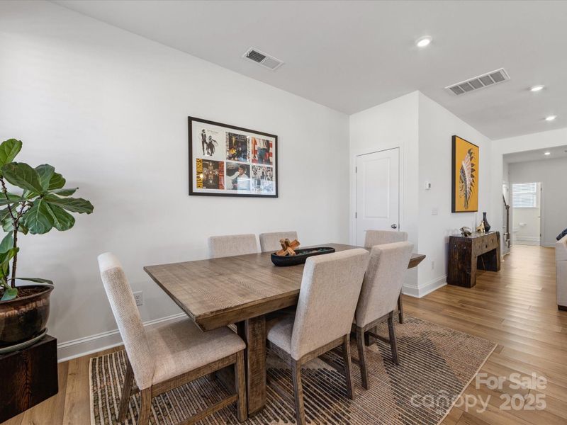 Furnished interior view inside a new home in Smith Farm, Belmont (Image 13).