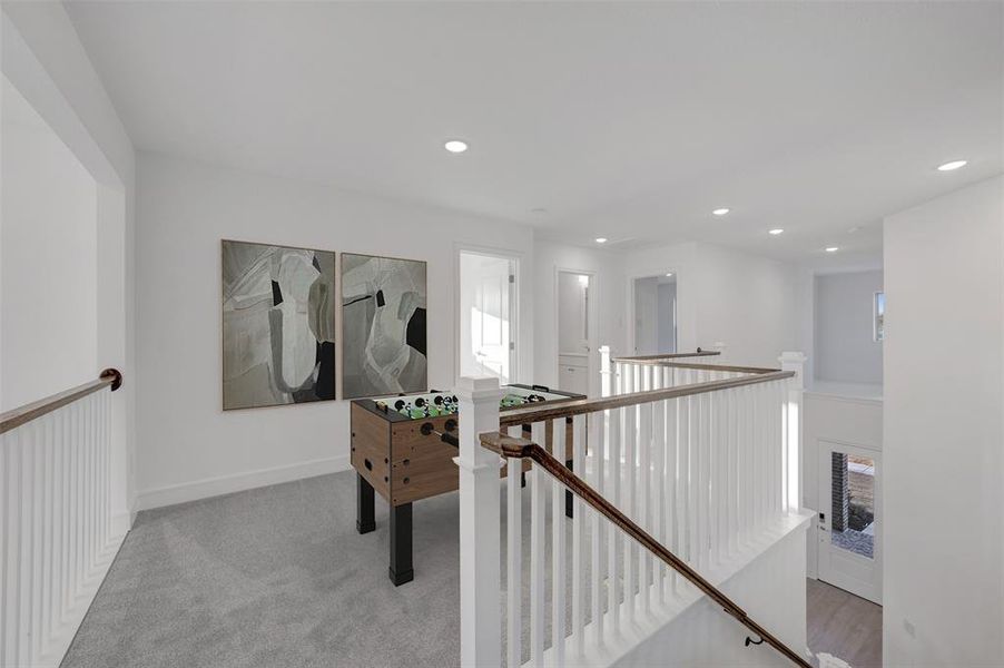 Furnished interior view inside a new home in Timberbrook, Justin (Image 16).