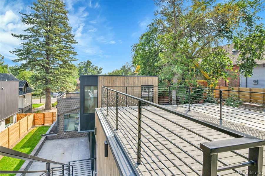 Roof Deck over Garage!