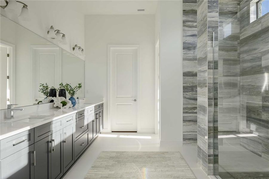 Furnished interior view inside a new home in , Sarasota (Image 12). Furnished interior view inside a new home in , Sarasota (Image 12).