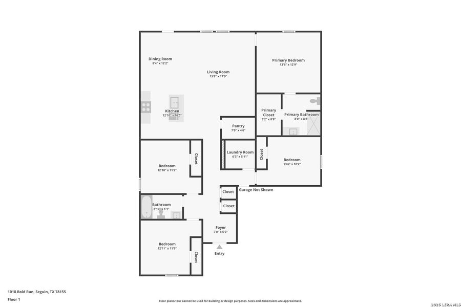 2D floor plan layout of this home in Swenson Heights, Seguin, TX (Image 3). 2D floor plan layout of this home in Swenson Heights, Seguin, TX (Image 3).