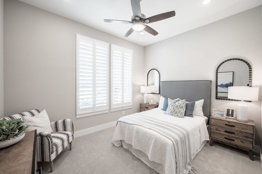Representative furnished interior of a home built from the Verdin by Tri Pointe Homes in Pecan Ridge, Fulshear (Image 35).