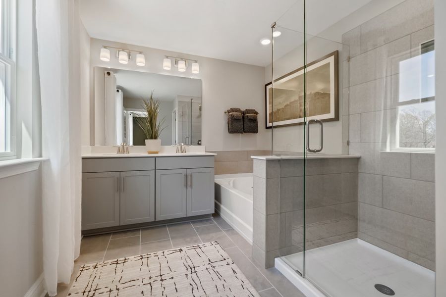 Optional super primary bath Optional super primary bath