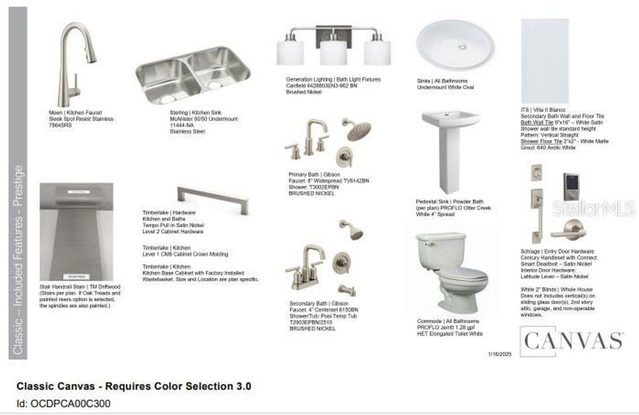 Sample of building materials used in homes in Westview Community Group Page, Kissimmee (Image 19).