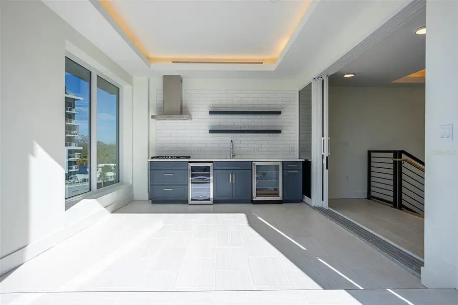 Exterior details and patio area of a home in , Clearwater (Image 2). Exterior details and patio area of a home in , Clearwater (Image 2).