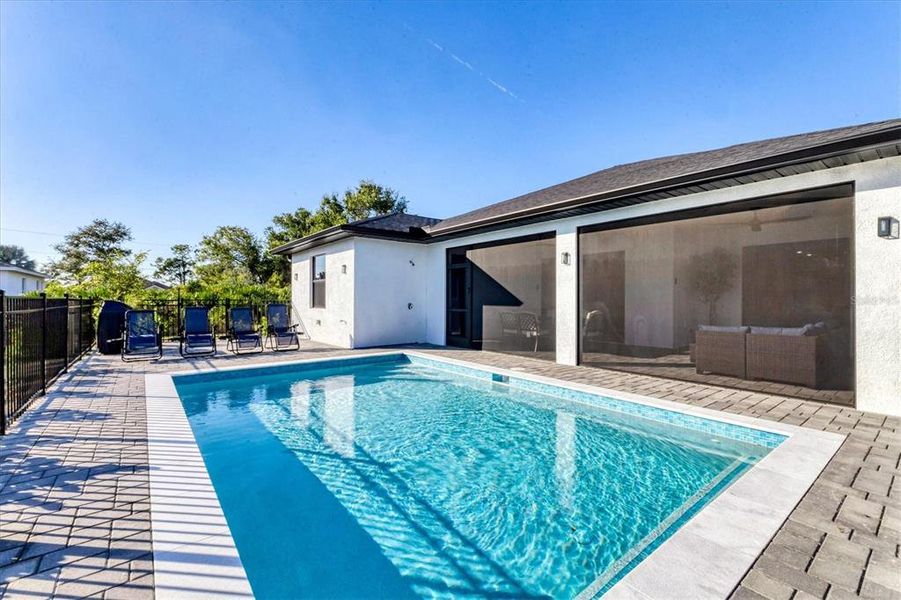 Exterior details and patio area of a home in , Rotonda West (Image 28). Exterior details and patio area of a home in , Rotonda West (Image 28).