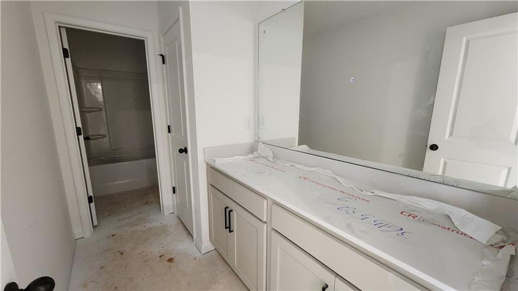 In-progress construction of a new home in The Estates at Casteel, Bethlehem, GA (Image 22).