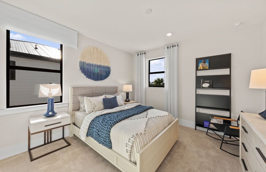 Representative furnished interior of a home built from the Layton Grand by Del Webb in Del Webb Explore North River Ranch, Parrish (Image 28).