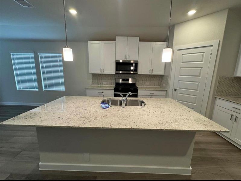 Furnished interior view inside a new home in Wall Street Village, Richmond (Image 5).
