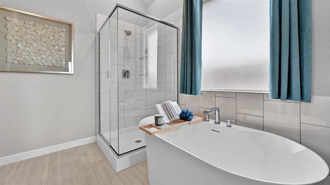 Furnished interior view inside a new home in Lakeview Pointe, Grand Prairie (Image 28).