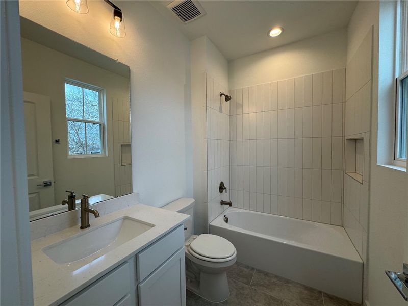 Furnished interior view inside a new home in , Houston (Image 4).