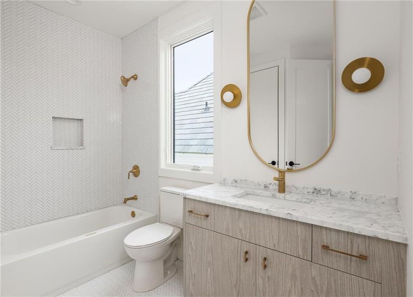 Furnished interior view inside a new home in , Chattahoochee Hills (Image 11).