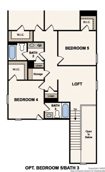 2D floor plan layout of this home in Millican Grove, San Antonio, TX (Image 3). 2D floor plan layout of this home in Millican Grove, San Antonio, TX (Image 3).