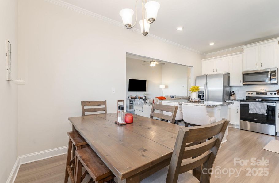 Furnished interior view inside a new home in , Troutman (Image 15).