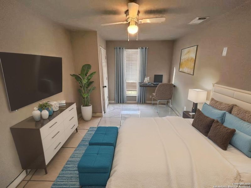 Furnished interior view inside a new home in , Bandera (Image 5). Furnished interior view inside a new home in , Bandera (Image 5).