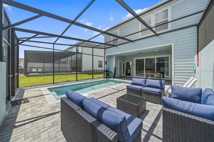Exterior details and patio area of a home in , Clermont (Image 4). Exterior details and patio area of a home in , Clermont (Image 4).