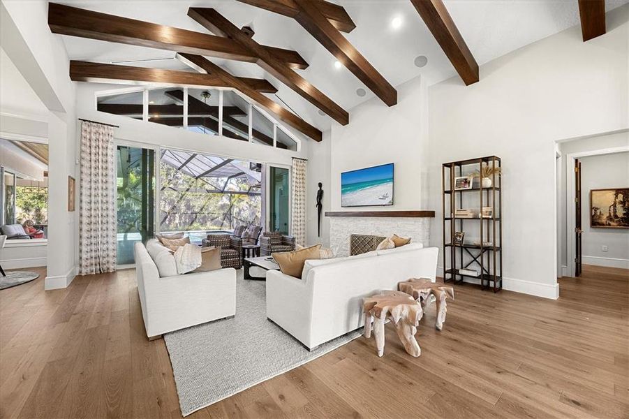 Furnished interior view inside a new home in , Sarasota (Image 50). Furnished interior view inside a new home in , Sarasota (Image 50).