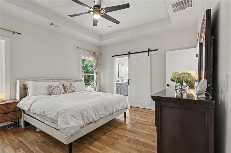 Furnished interior view inside a new home in , Atlanta (Image 24).