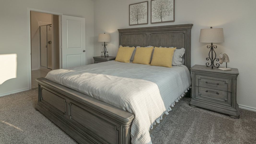 Furnished interior view inside a new home in The Reserve at Timber Creek, Lindale (Image 16). Furnished interior view inside a new home in The Reserve at Timber Creek, Lindale (Image 16).