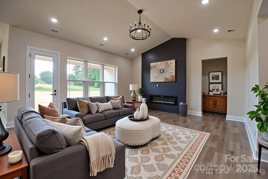 Living Room - Virtual Staging