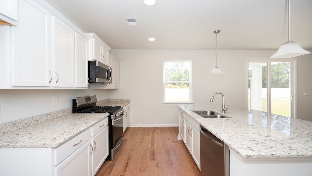 Representative furnished interior of a home built from the GLYNN by D.R. Horton in Waterbridge, Myrtle Beach (Image 7). Representative furnished interior of a home built from the GLYNN by D.R. Horton in Waterbridge, Myrtle Beach (Image 7).