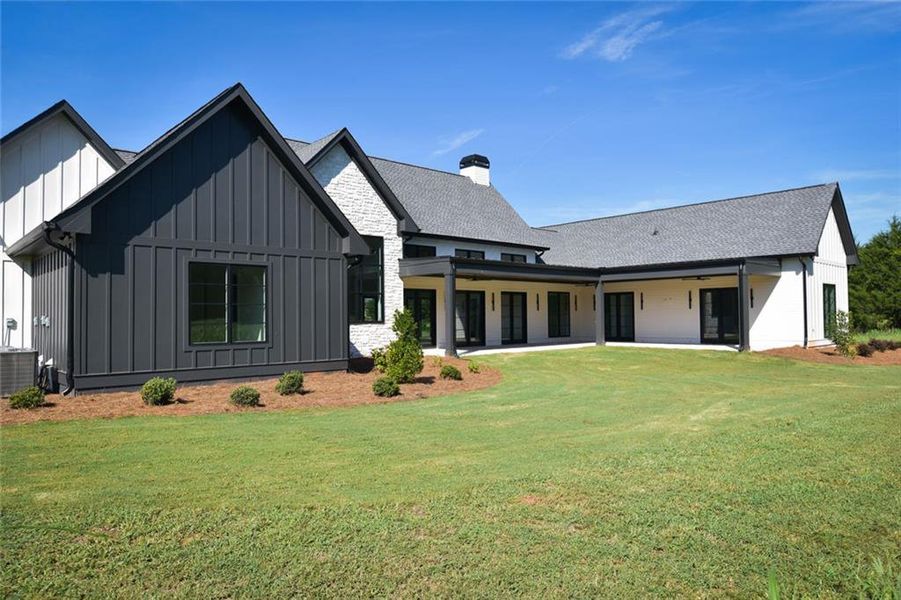 Exterior details and patio area of a home in , Bishop (Image 3).