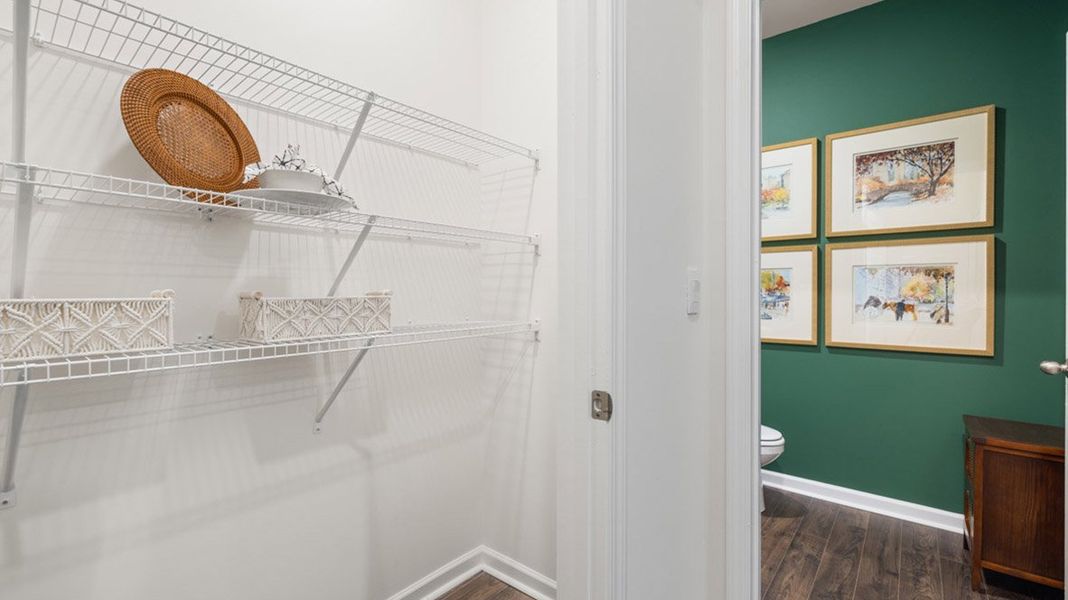 Representative furnished interior of a home built from the Stratford by D.R. Horton in Laurel Park Townhomes, Hephzibah (Image 11).