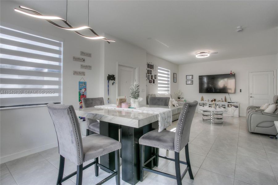 Furnished interior view inside a new home in , Miami (Image 5). Furnished interior view inside a new home in , Miami (Image 5).