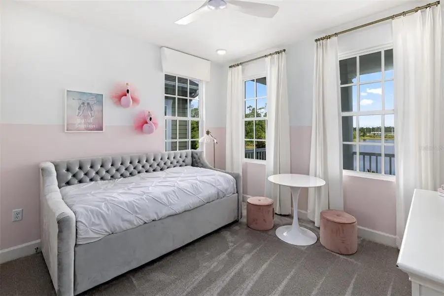 Furnished interior view inside a new home in Celebration - Island Village, Celebration (Image 8).