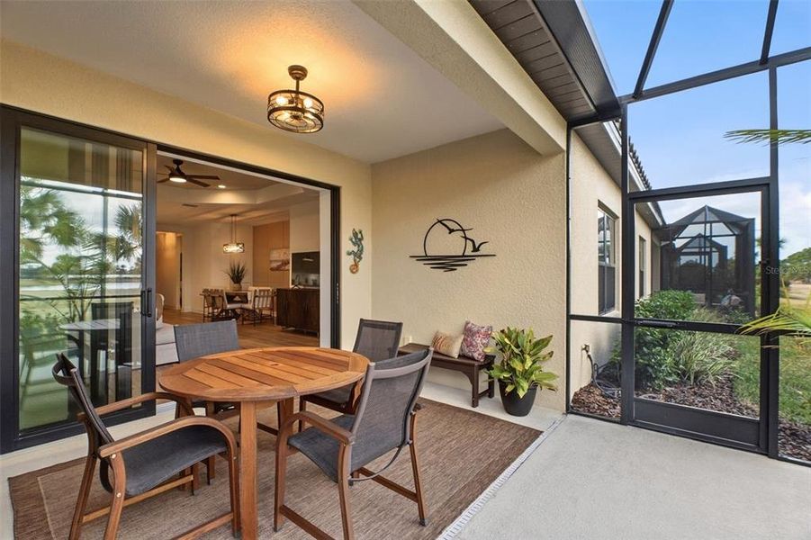 Exterior details and patio area of a home in , Nokomis (Image 2).