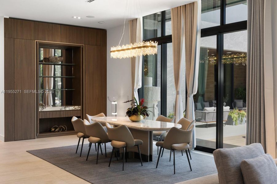 Furnished interior view inside a new home in , Pinecrest (Image 46).