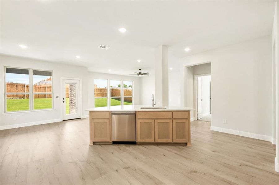 Furnished interior view inside a new home in Anderson Crossing, Trenton (Image 7). Furnished interior view inside a new home in Anderson Crossing, Trenton (Image 7).