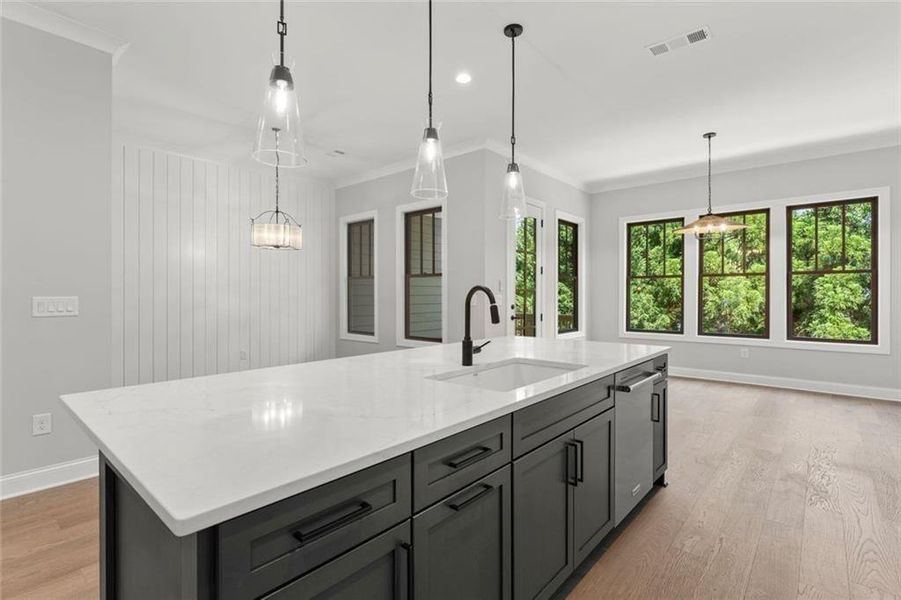 Furnished interior view inside a new home in , Senoia (Image 8).