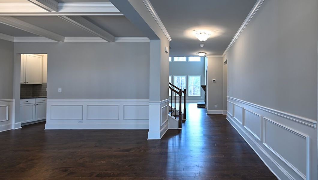 Spacious, unfurnished interior of a new home in Thalley Creek Estates, Cumming (Image 13). Spacious, unfurnished interior of a new home in Thalley Creek Estates, Cumming (Image 13).