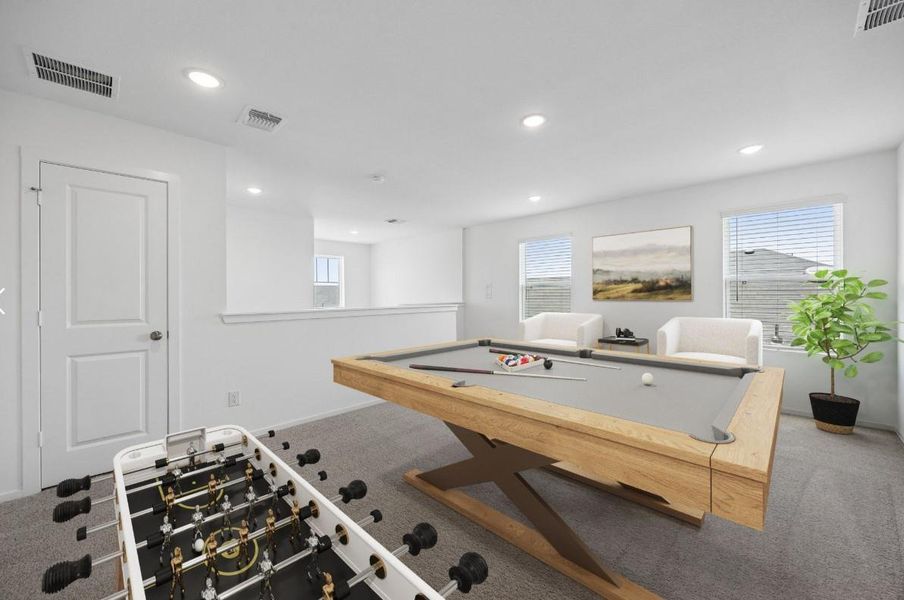 Furnished interior view inside a new home in Stokesbury, Waller (Image 14).
