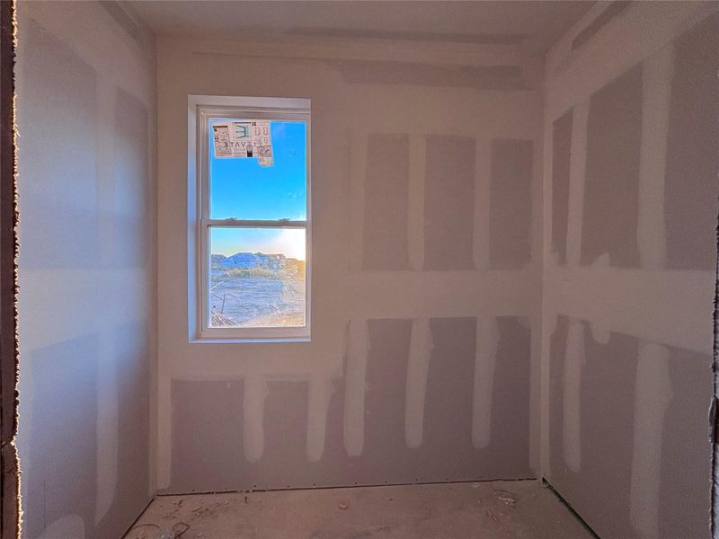 In-progress construction of a new home in The Colony 45s, Bastrop, TX (Image 25).