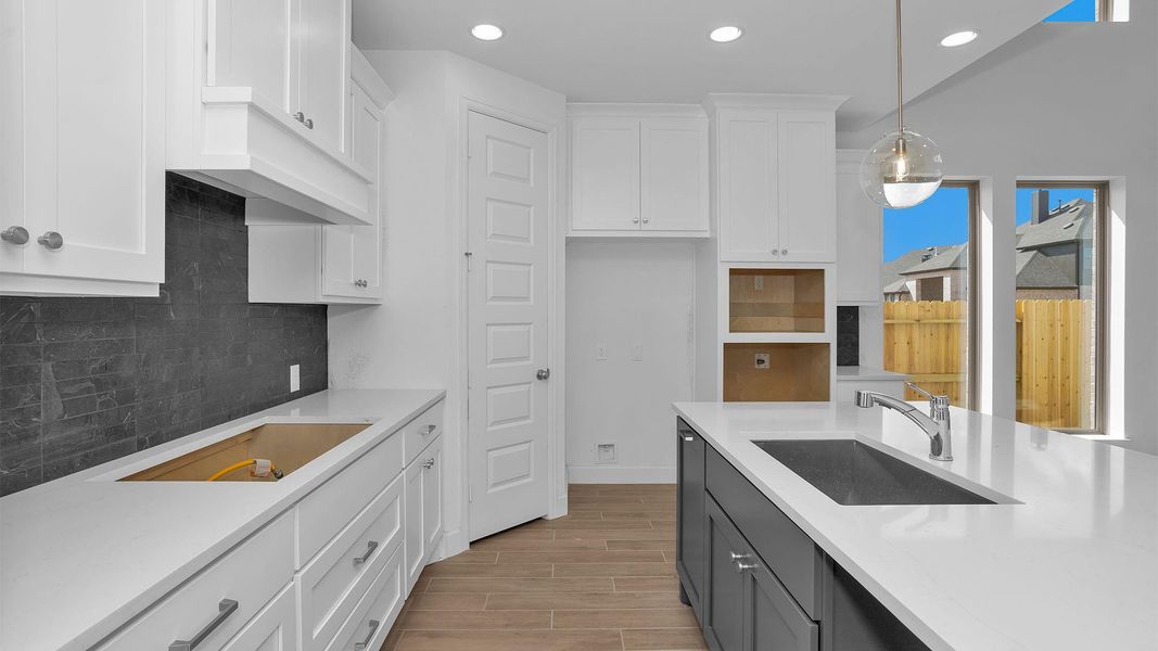 Furnished interior view inside a new home in Grange 50', Katy (Image 3). Furnished interior view inside a new home in Grange 50', Katy (Image 3).