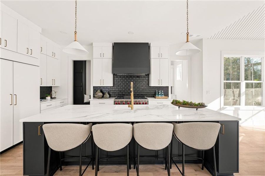 Furnished interior view inside a new home in , Atlanta (Image 20). Furnished interior view inside a new home in , Atlanta (Image 20).