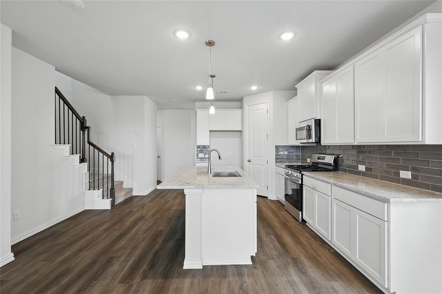 Furnished interior view inside a new home in Bel Air Village, Sherman (Image 11).