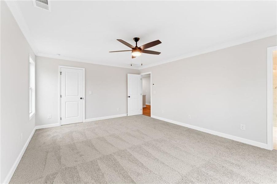 Spacious, unfurnished interior of a new home in Cherokee Township, Acworth (Image 21).