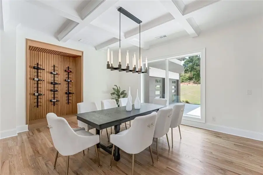 Furnished interior view inside a new home in , Buford (Image 7).