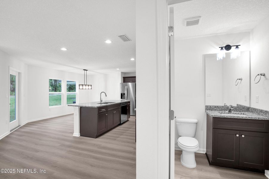 Furnished interior view inside a new home in , Palatka (Image 14).